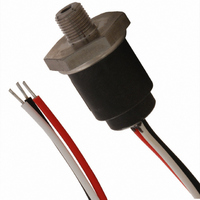 MLH SERIES ALL METAL PRESSURE SENSOR, GAGE, AMPLIFIED, 0 PSI TO 50 PSI PRESSURE RANGE, 1/8-27 NPT PORT STYLE, 1 VDC TO 6 VDC REGULATED OUTPUT TYPE, FLYING LEADS TERMINATION TYPE