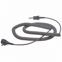 COILED CORD DUAL COND GND 10'