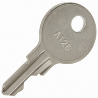 KEY REPLACEMENT A126 CODE BRASS