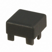 SWITCH CAP 12.5MM SQ PLASTIC GRY