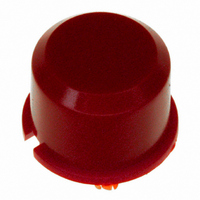 CAP SWITCH RND NOBLE RED
