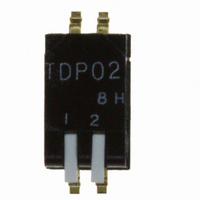 SW DIP 2POS EXT HALF PITCH SMD