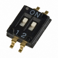 Slide Switch,STRAIGHT,SPST,ON-ON,Number Of Positions:2,SURFACE MOUNT Terminal