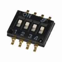 SWITCH DIP 4POS HALF PITCH SMD