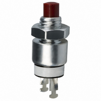 Pushbutton Switch,STRAIGHT,SPST,(ON)-OFF,SOLDER Terminal