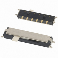 SWITCH SLIDE SP4T LOW PROF SMD