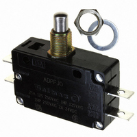 SWITCH SNAP DPST 25A PLUNGER