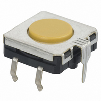 Pushbutton Switch,STRAIGHT,SPST,OFF-(ON),PC TAIL W/RETNN Terminal,PCB Hole Count:7