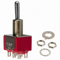 SWITCH TOGGLE DPDT ON-OFF-MOM 5A