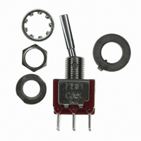 SWITCH TOGGLE DPDT PC MOUNT