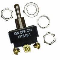 SWITCH TOGGLE TS ON-OFF-ON DPDT