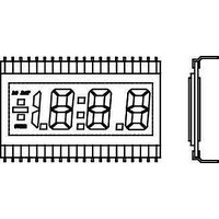 LCD Numeric Display Modules .5" 3.5Digit TN TRAN