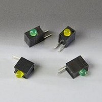 LED Circuit Board Indicators RA Yellow 585nm 3MM Single