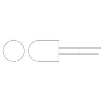 Standard LED - Through Hole Yellow Water Clear 590nm 593mcd