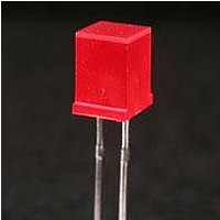 Standard LED - Through Hole RED DIFFUSED SQUARE