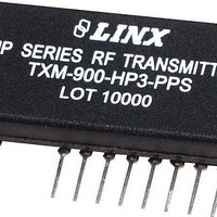 RF Modules & Development Tools RF Transmitter 900MHz 8-CH SIP Pack
