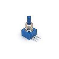 Panel Mount Potentiometers 9mm 100Kohms Slotted Dual Cup
