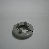 Knobs & Dials Grey Nut Cvr-w/Line 15mm Knob