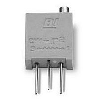 Trimmer Resistors - Multi Turn 5K 10% 3/8"MULTITURN