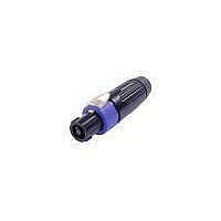 Loudspeaker Connectors 8P FEMALE CABLE MT BLACK