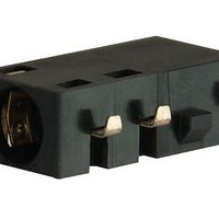 Phone Connectors 3.5mm Stereo Jack Mid Mt SMT