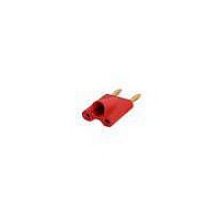 Phono (RCA) Connectors Dual Banana Plug Red