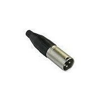 XLR Connectors METAL PLUG CABLE MACH 3 PIN