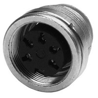 Circular DIN Connectors 4 Pin female; Front Pnl Mnt