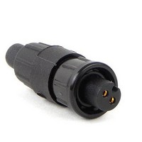 Standard Circular Connectors 3P SOCKET CABLE END O.D.=.09-.14