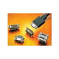 D-Subminiature Connectors CMD VERTICAL PLUG 15CIR W/JKPOST