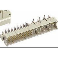 DIN 41612 Connectors 24+7P 15A MALE R/A