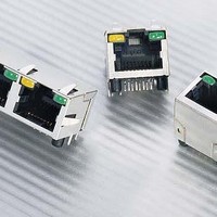 Telecom & Ethernet Connectors 2P R/A RJ45 W/LEDS