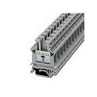 DIN Rail Terminal Blocks UK 16 N BU 12.2mm FEEDTHRU BLUE