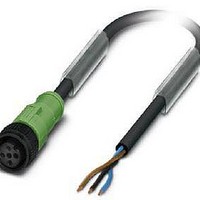 Cables (Cable Assemblies) SAC-3P-50-PURM12FSP 5.0M LENGTH