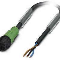 Cables (Cable Assemblies) SAC-3P-M12MS100PURP 10.0M LENGTH