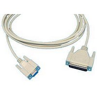 Cables (Cable Assemblies) EXT. SERIAL MODEM 10 FT. DB25M DB9F