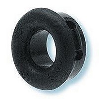 Cable Mounting & Accessories S1093-10 SMOOTH BORE BUSHING BLACK