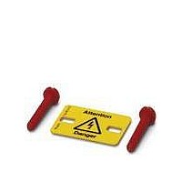 LABEL WARNING SIGN 6MM