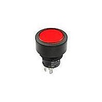 Pushbutton Switches DPDT, Amber LED Clear/White Lens