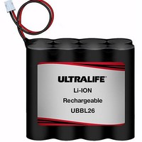 Battery Packs - Rechargeable Li-Ion 14.4V 4.8Ah 22AWG Wire Leads
