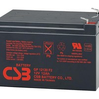 Sealed Lead Acid Battery 12V 12.0Ah .250 Faston tabs