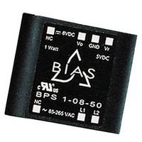 Linear & Switching Power Supplies 1W 12V, 5V DUAL Not Yet Available