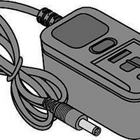 Plug-In AC Adapters 10W 90-264VAC 6VDC 1500mA 2.1mm DC