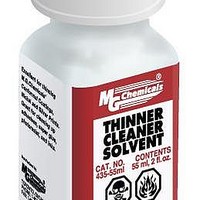 Thinner Cleaner Solvent; thins coatings; highly flammable; 1 gal liquid