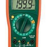 Digital Multimeters MANUAL RANGE METER WITH TEMP PROBE