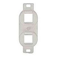WALL SWITCH OUTLET PLATE, 2 MOD, IVORY