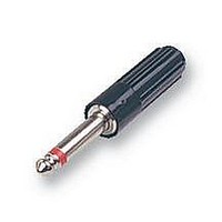 PLUG, 1/4" JACK, INSULATED, 2POLE