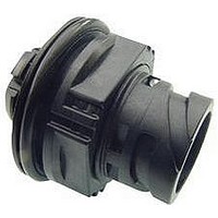 JAM NUT CONNECTOR RECEPTACLE 4POS, PANEL