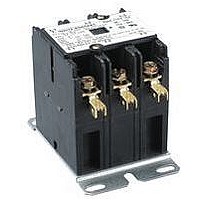 CONTACTOR, 3PST-NO, 24VAC, 35A, PLUG IN