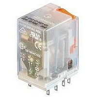 POWER RELAY DPDT-2CO 24VDC, 12A, PLUG IN